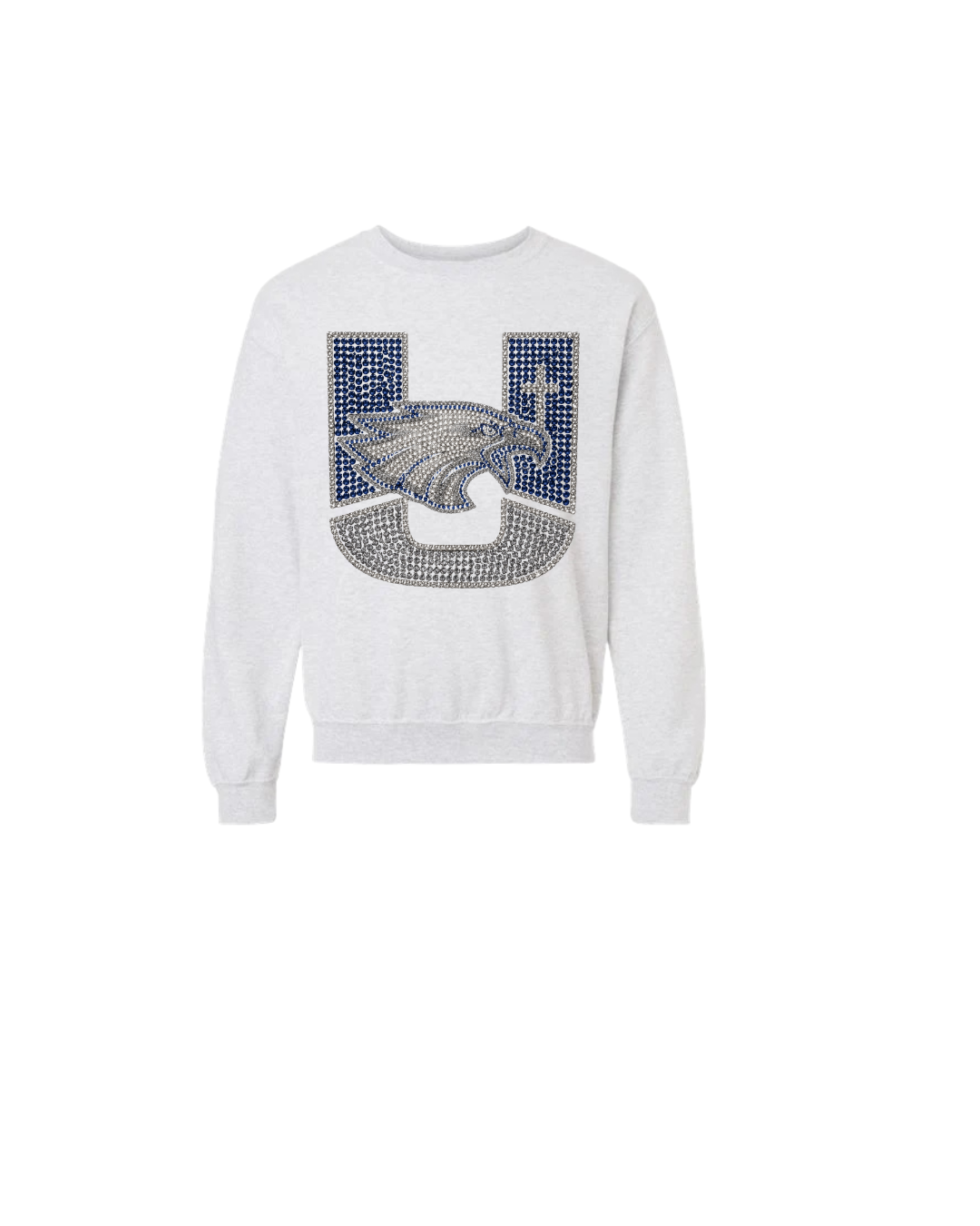 Union Eagle Bling Crewneck (Navy, Dark Grey, Black, Ash Grey)