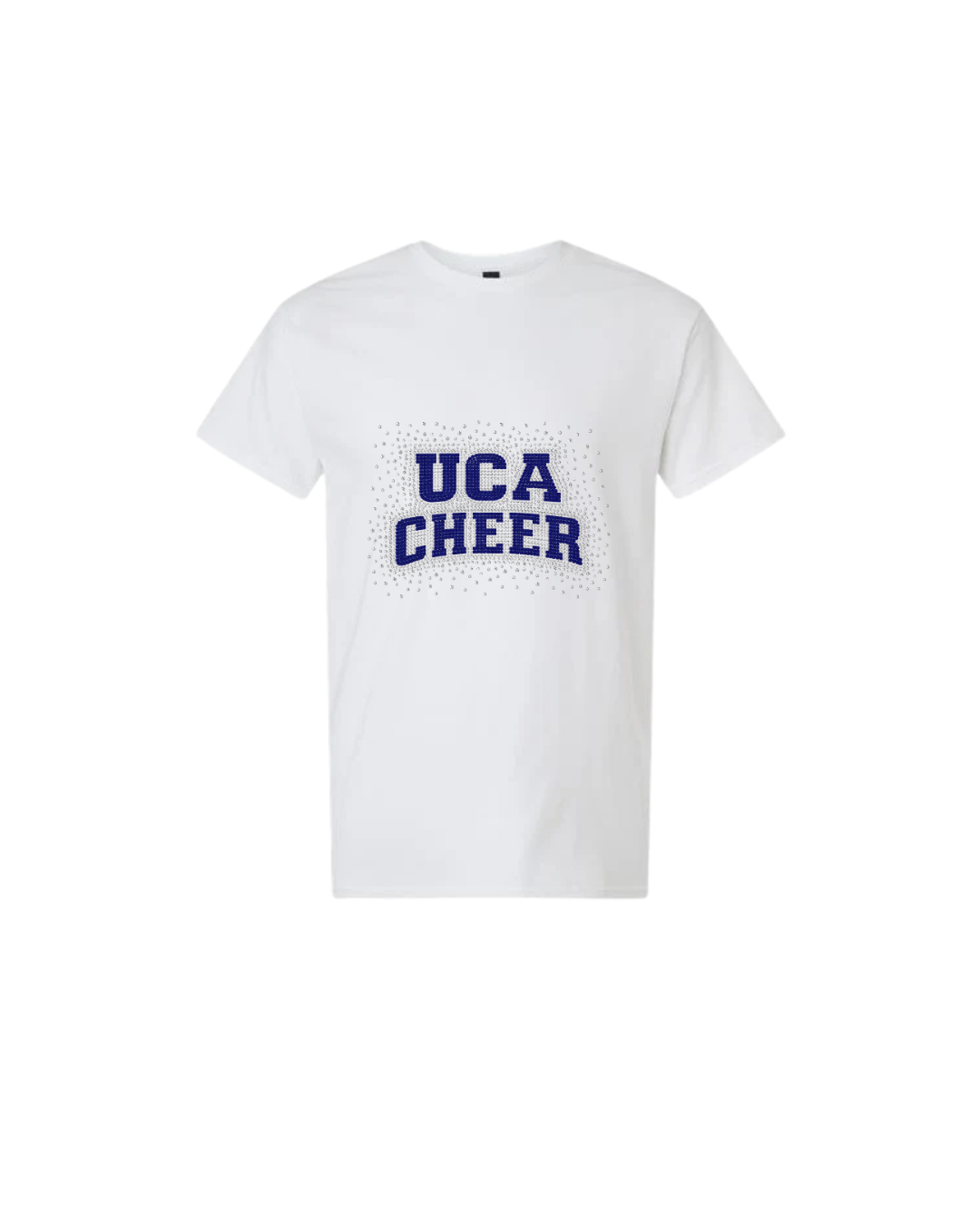 UCA Cheer Bling T-Shirt (Navy, Grey, Black, White)