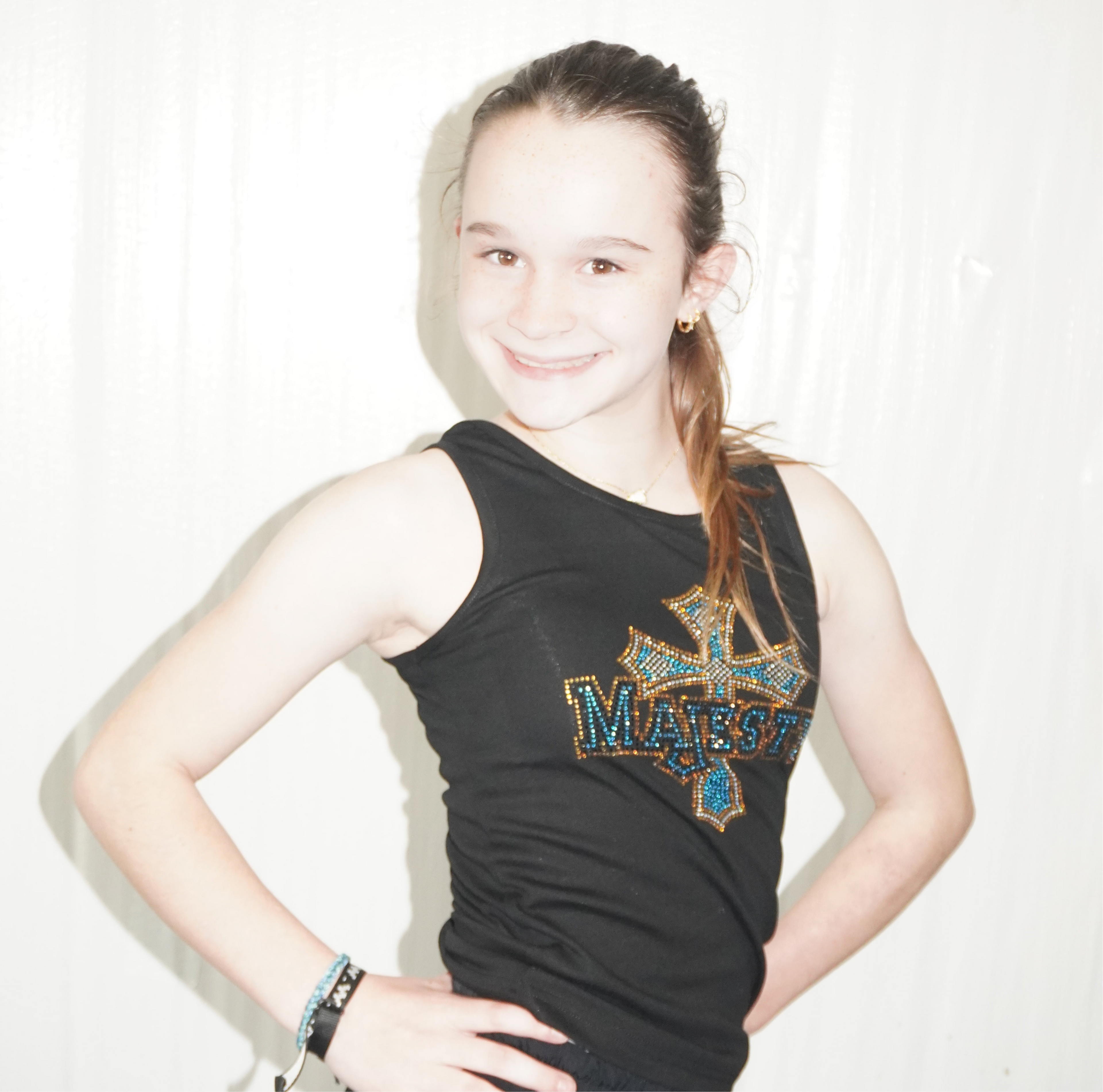 Team Bling Fitted Tank