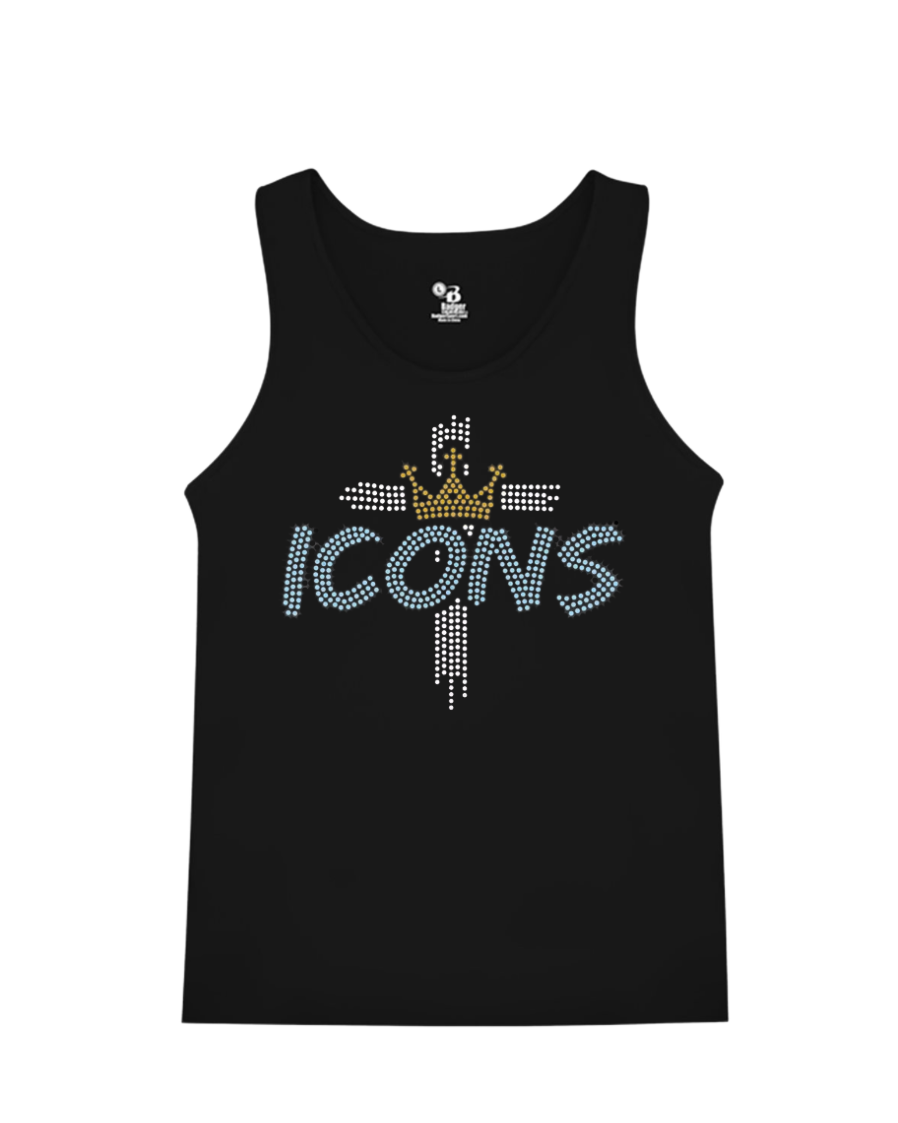 Team Bling Fitted Tank