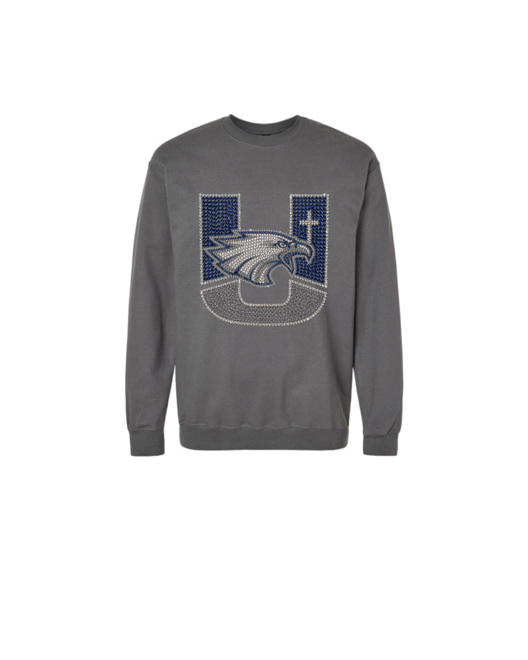 Union Eagle Bling Crewneck (Navy, Dark Grey, Black, Ash Grey)