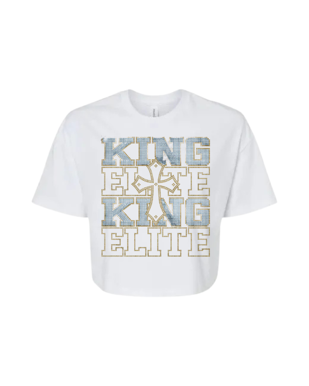 King Elite Youth Flowy Bling Crop